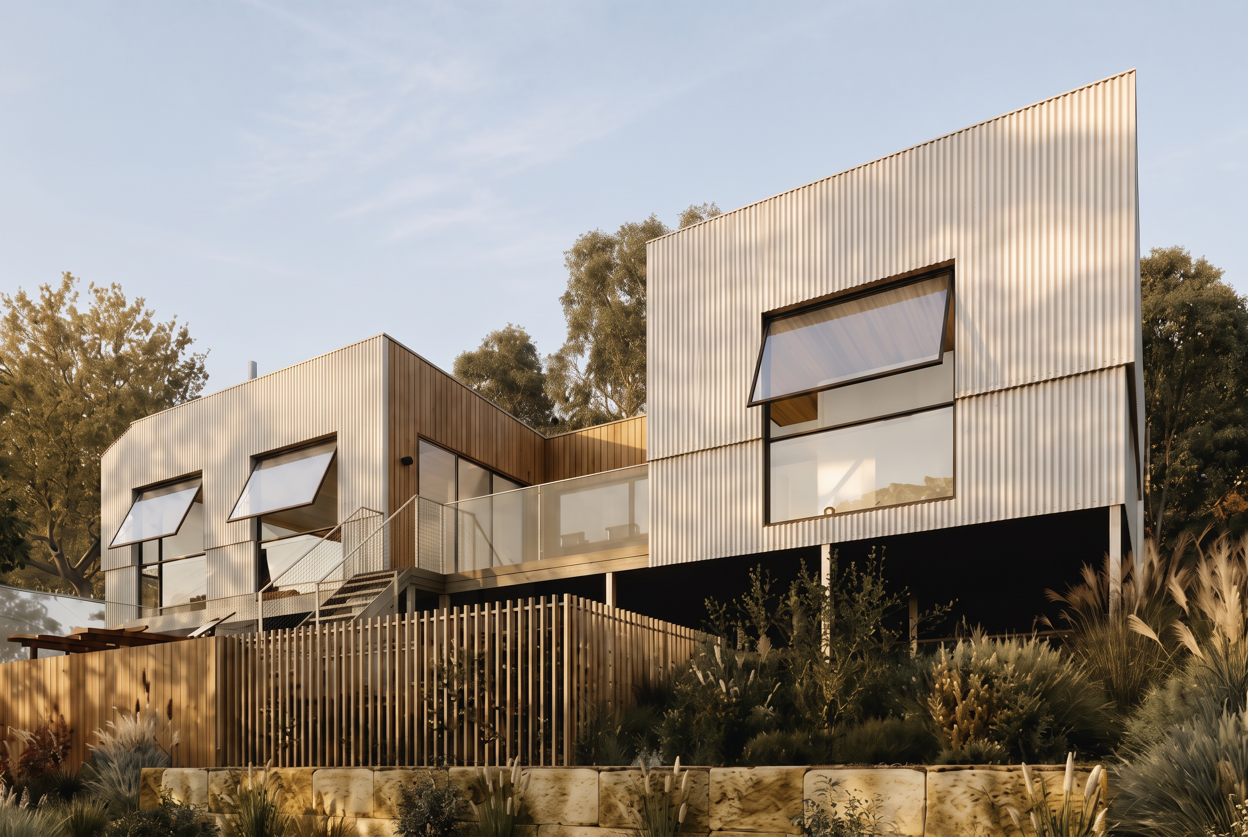 Luxury desert properties and contemporary architecture